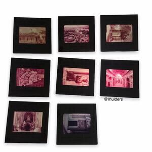 Vintage St. Peter's Basilica Vatican City Kodak Film Slides